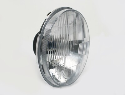 DOT 7&quot; Xenon Headlights with Amber LED Blinkers (PAIR)