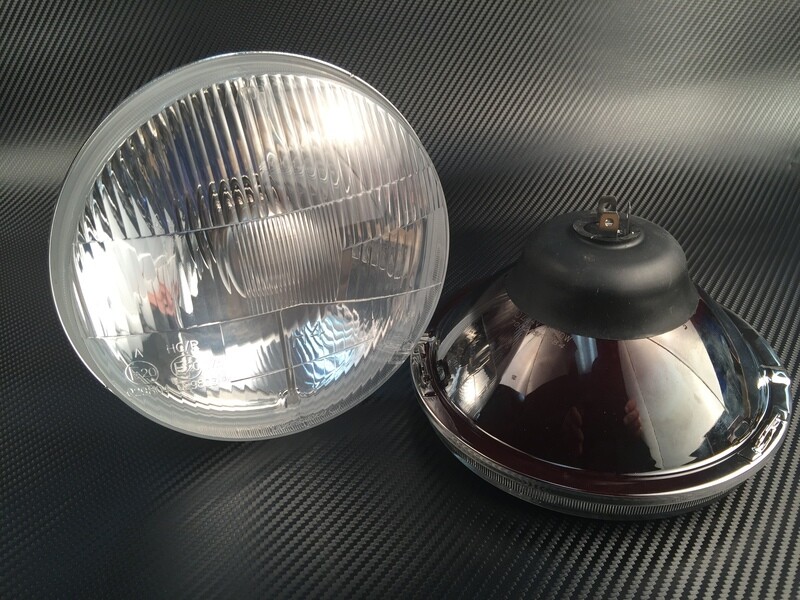 Classic 7&quot; Hi/ Lo Halogen Headlight Kit (PAIR)