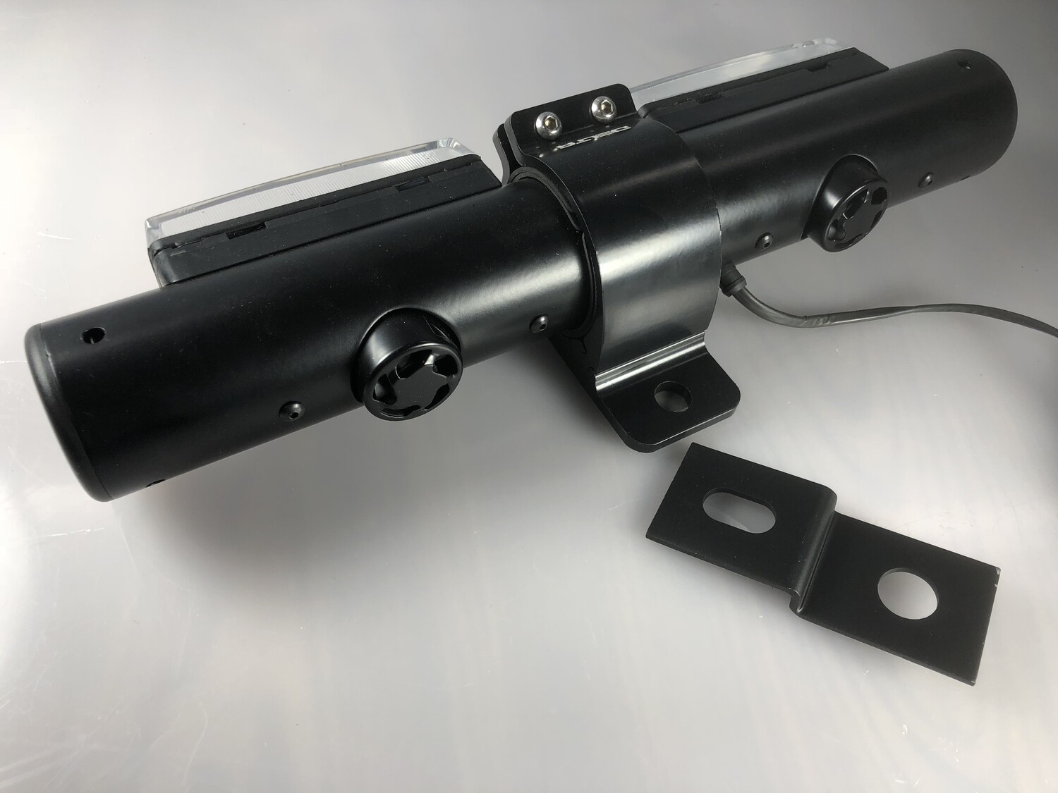 BLACK PERIPHERAL OPTIC LED MONO MOUNT LIGHT BAR -WIDE ANGLE
