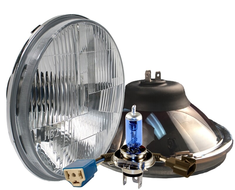 DOT Xenon Headlight Kit with HALOs for Jeep JK (PAIR)