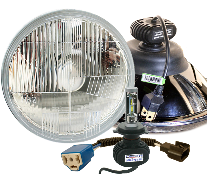 LED Headlight Kit for Jeep JK (PAIR)