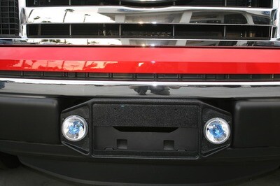 Licence Plate LED Fog Light Kit with Halos 3,000Lm