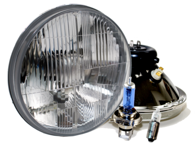 Fatty 700 7&quot; Hi/ Lo Xenon Headlight with City Light (SINGLE)