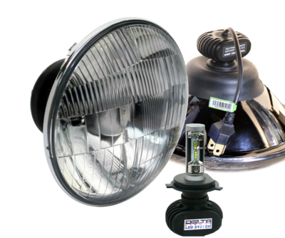 Slim 500 Classic 5 ¾&quot; Universal Hi/ Lo Beam LED Headlight (SINGLE)