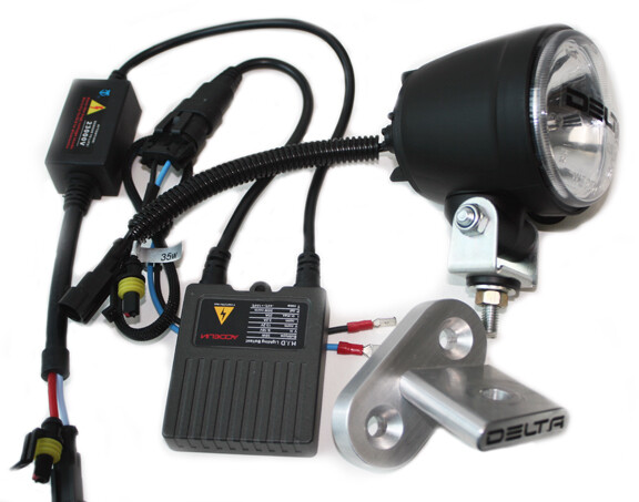 300H Bullet Series - H.I.D. Light Kit w/T-Brackets - TJ