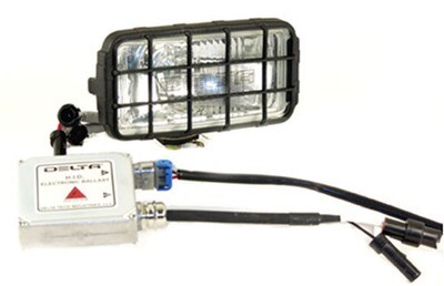 245H Series Driving Light Kit (w/ Stone Guard) - 35 Watt H.I.D. - Pair