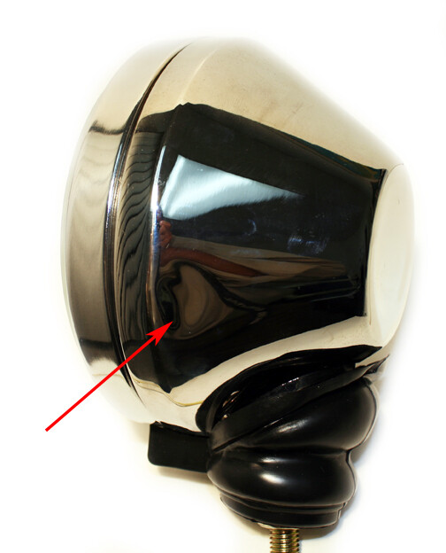 500 Series Long Range &quot;Racing&quot; Light Kit - Chrome w/ Covers (PAIR)