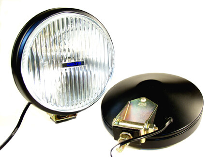 100 Series Thinline Fog Light Kit - Black w/Covers (PAIR)