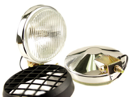 100 Series Thinline Fog Light Kit - Chrome w/ Covers (PAIR)