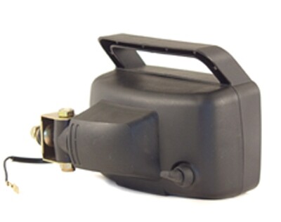 270H Series 36V Waterproof Side Mount Single Work Light w/ Handle &amp; Switch - 45 Watt Halogen - Each