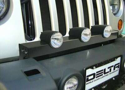 BULLET LED GRILLE LIGHT BAR FOR JEEP JL/ JT  -24,000 LM