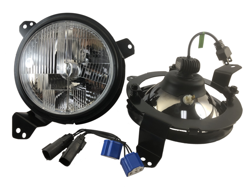LED Headlight Kit with lens warmer for Jeep JL/ JT (PAIR)