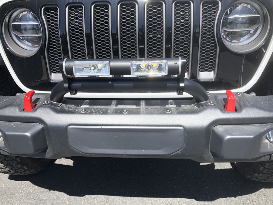 TUBULAR BULL BAR LED LIGHT BAR WITH 2&quot; BAR MOUNTS -16,000 LM