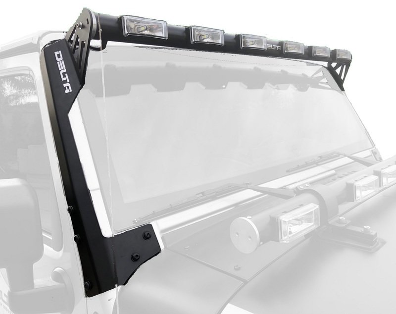 SHIELD TUBULAR LED LIGHT BAR FOR JEEP JK  -48,000 LM