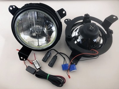 Xenon Headlight Kit with Halos for Jeep JL/ JT (PAIR)