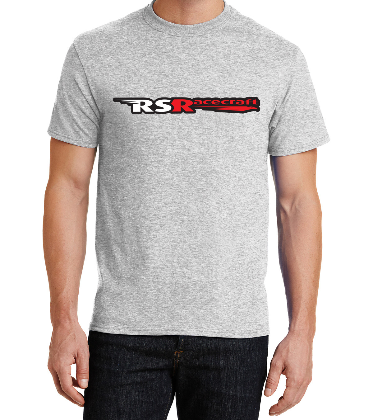 GREY RSR T-SHIRT