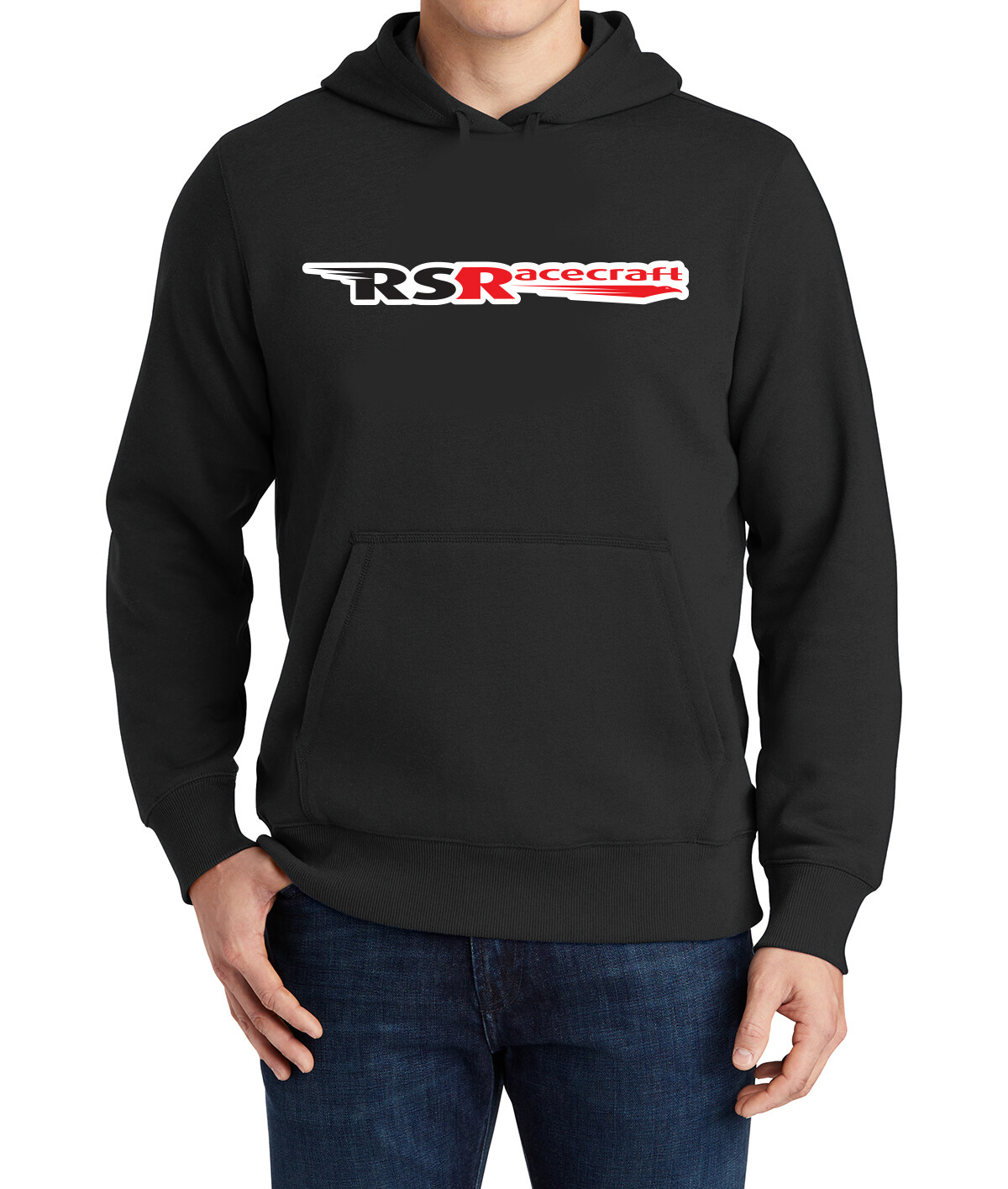 RSR BLACK HEAVY WEIGHT HOODIE