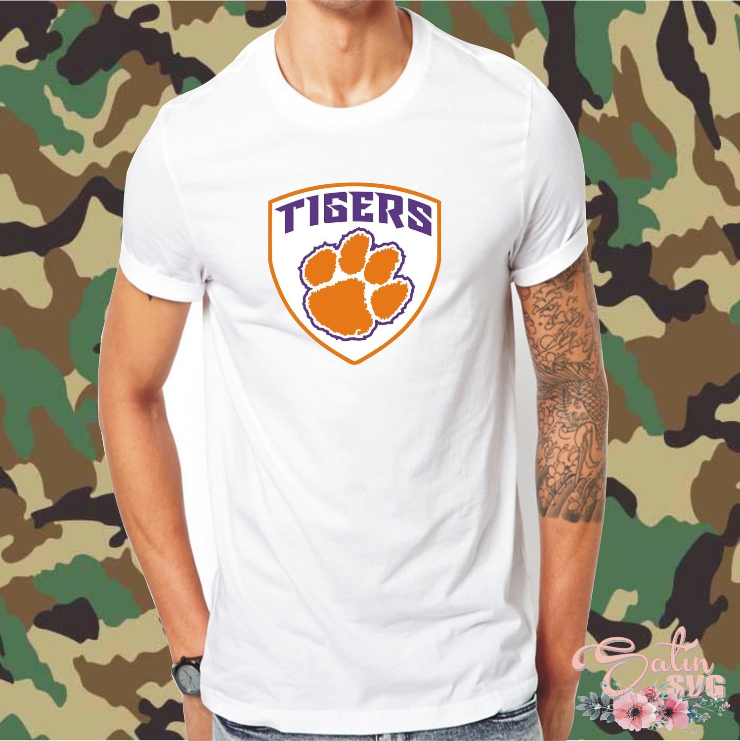 Clemson Tigers Set Design Svg Files Cricut Silhouette Studio Digital Cut Files