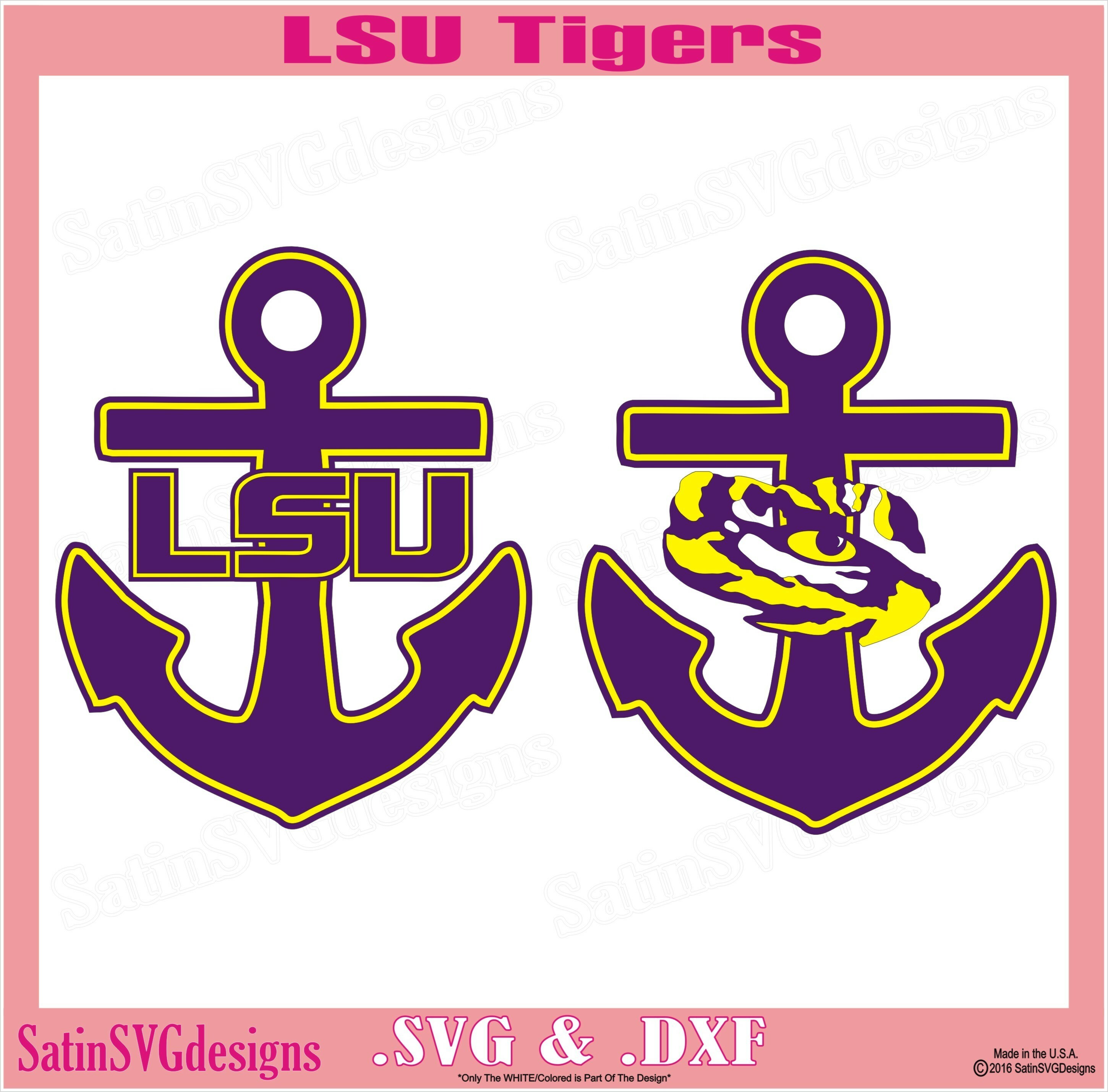 Download Lsu Tigers Louisiana State University New Design Svg Files Cricut Silhouette Studio Digital Cut Files SVG Cut Files