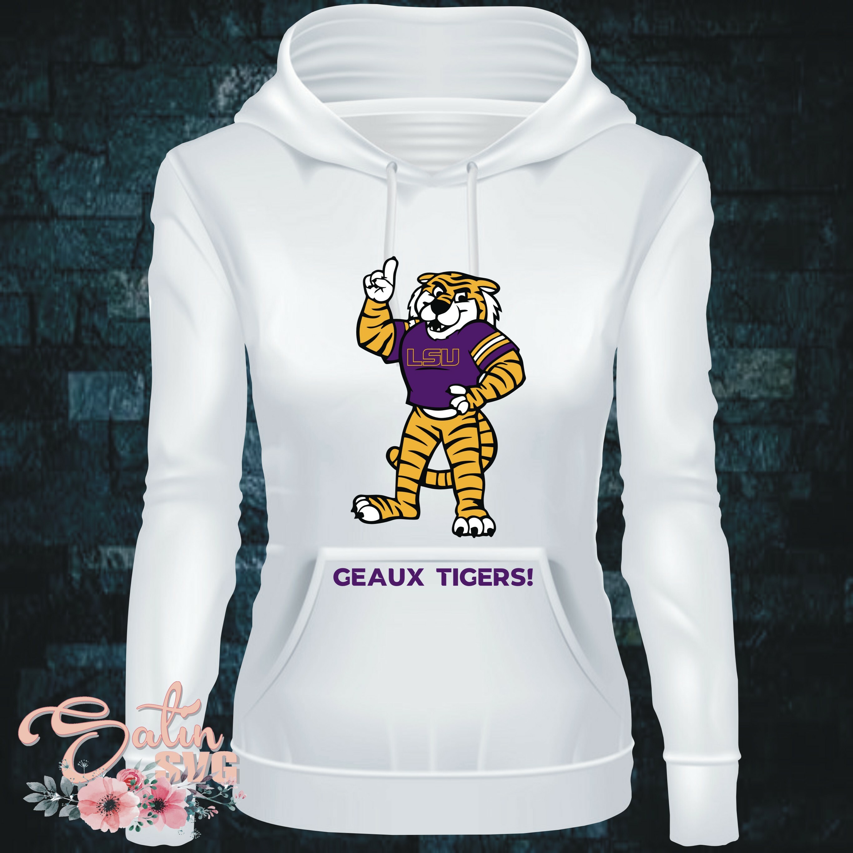 Lsu Tigers Geaux Tigers Puffer Vest - Tagotee