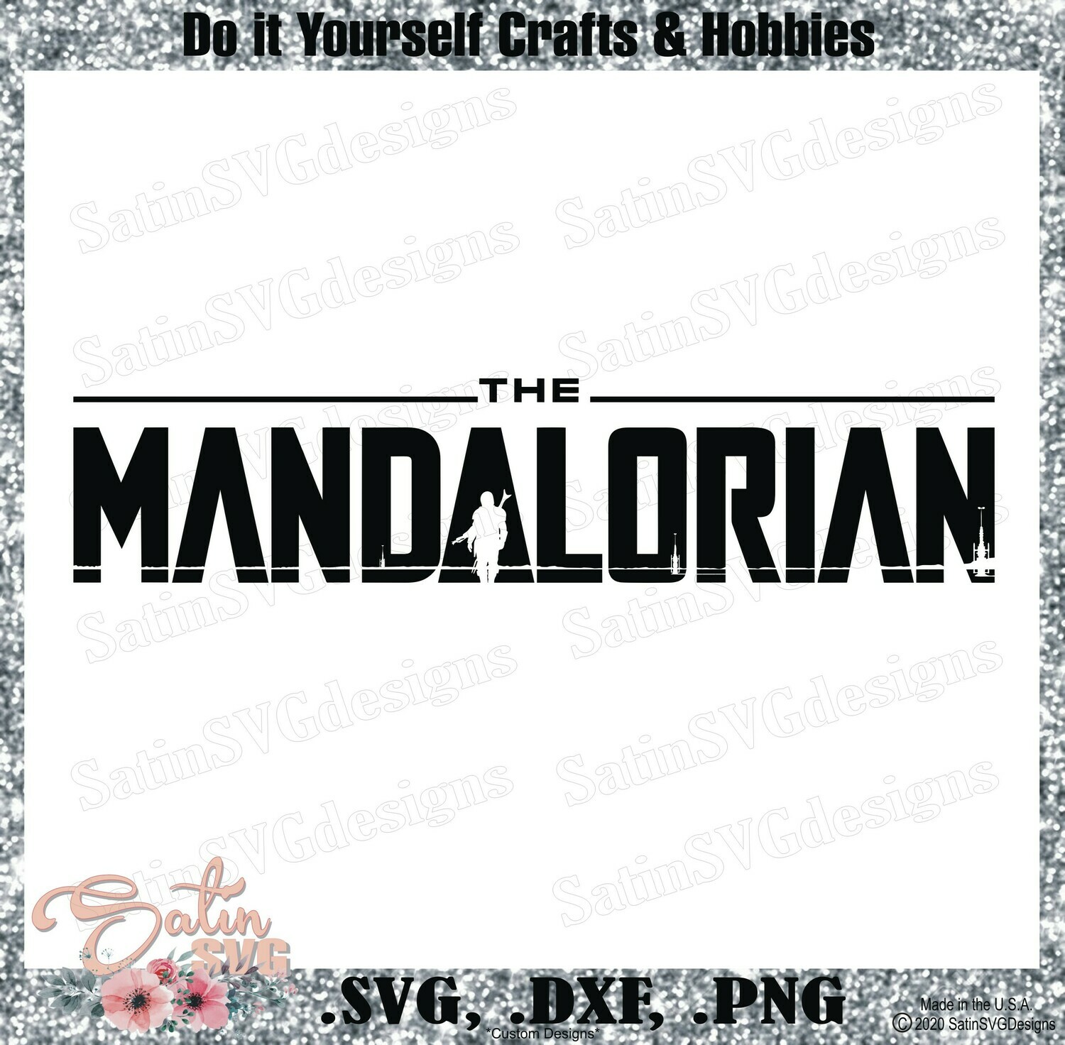Mandalorian, Star Wars Design SVG Files, Cricut, Silhouette Studio, Digital Cut Files Valentines