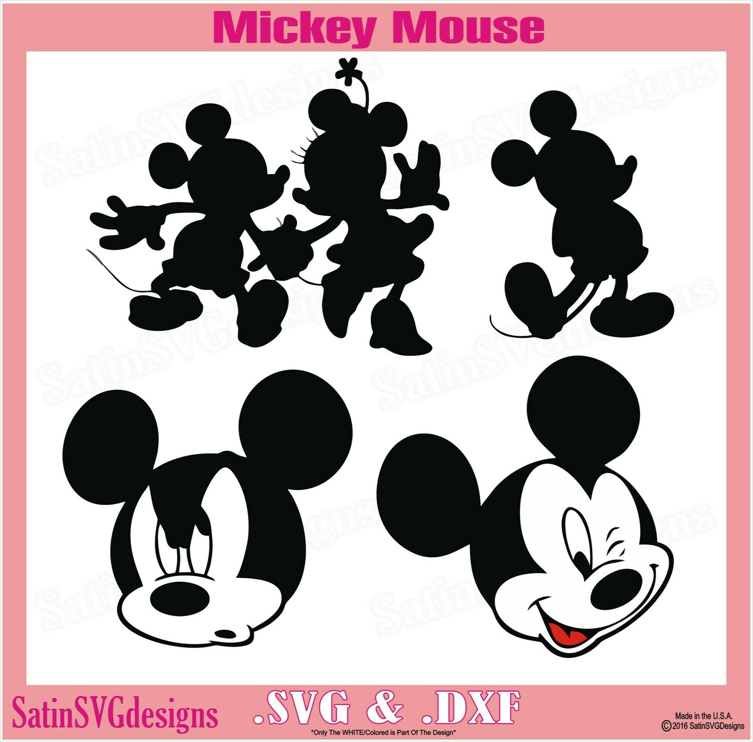 Featured image of post Silhouette Cameo Mickey Mouse Svg