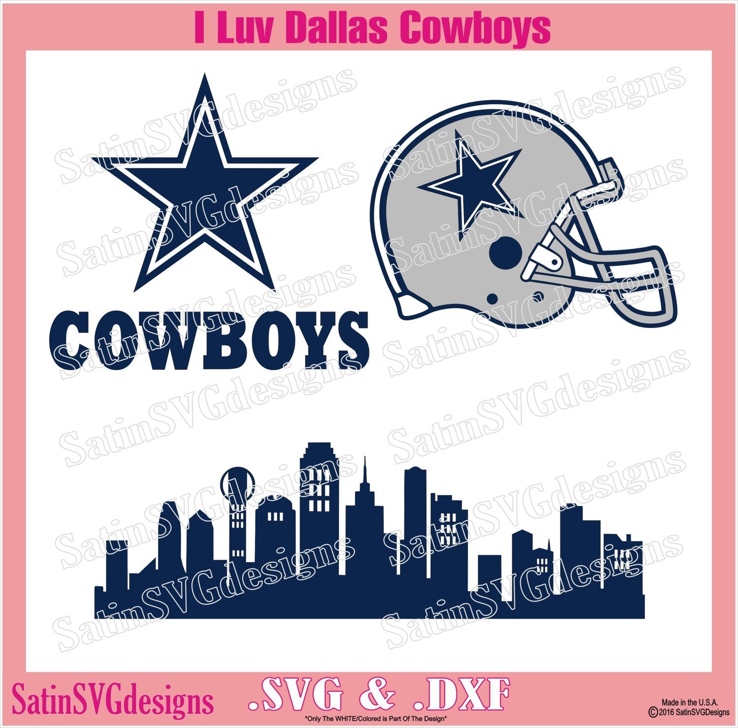 Download Dallas Cowboys Star City Design Svg Files Cricut Silhouette Studio Digital Cut Files
