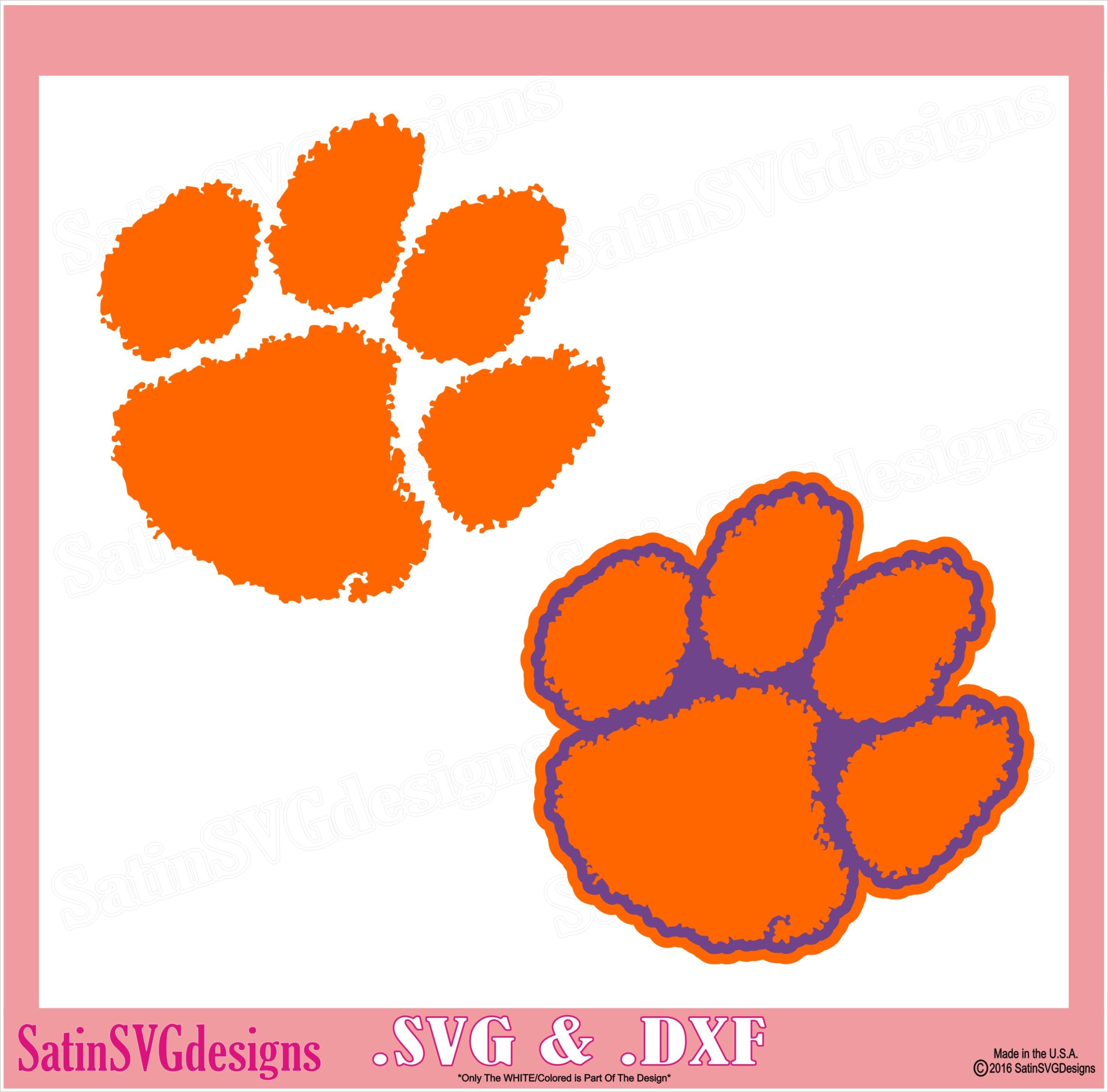 Download Free Clemson Svg Pictures Free SVG files | Silhouette and