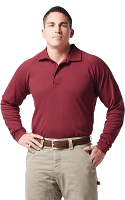 Justin FR J-TEK Breathable Cotton Polo