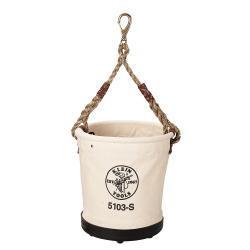 Heavy-Duty Tapered-Wall Bucket with Swivel Snap Hook