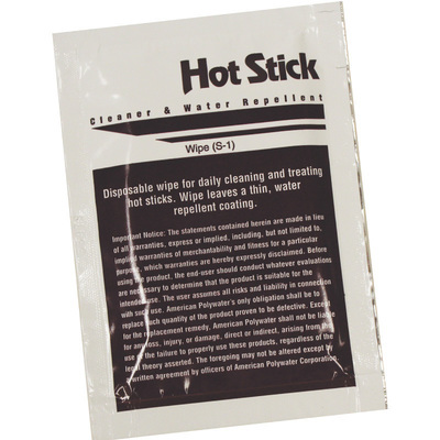 S-1 Hot Stick Cleaner & Water Repellent Wipe