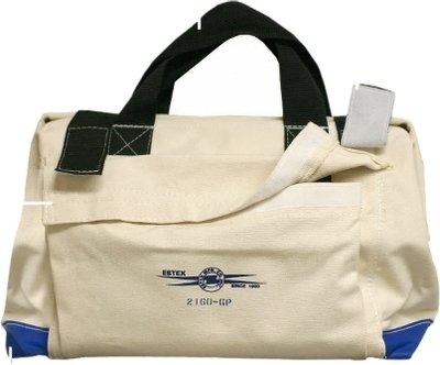 Canvas Tool Bag with Outside Pockets