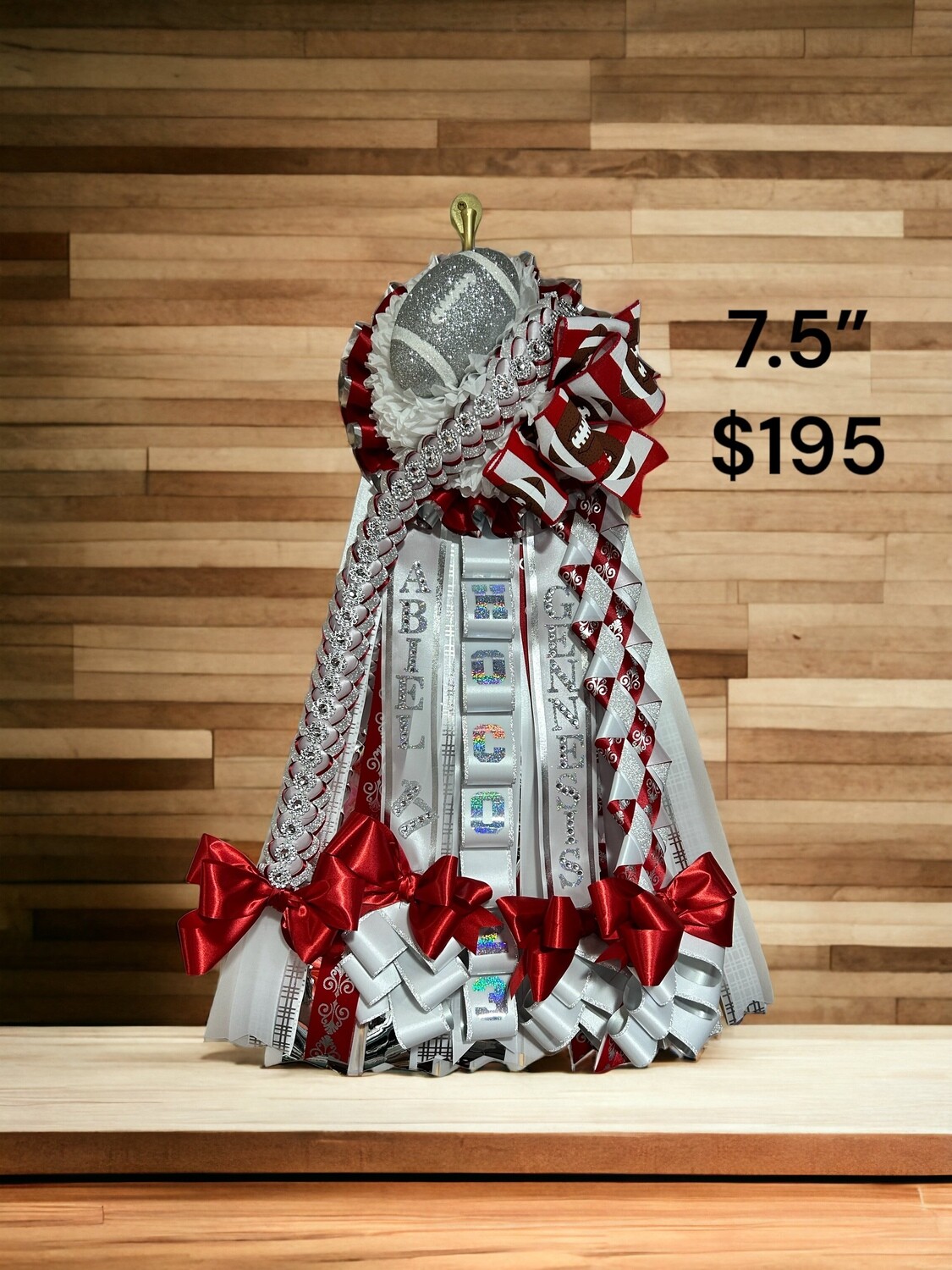Garter CLASSIC Single  Homecoming Garter 7.5&quot;