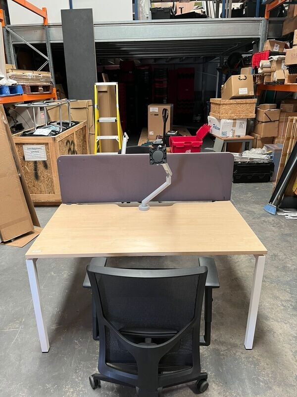 Double Bench Desk