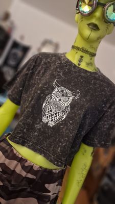 Owl Shirt Ladies L