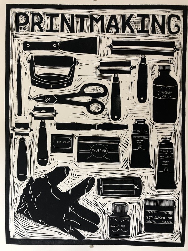 Printmaking-Tools of My Trade