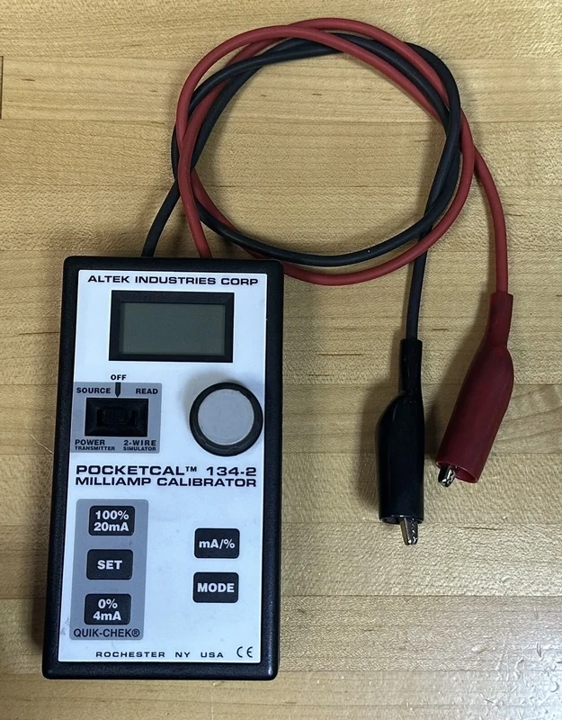Altek 134.2 Pocketcal Milliamp Calibrator
