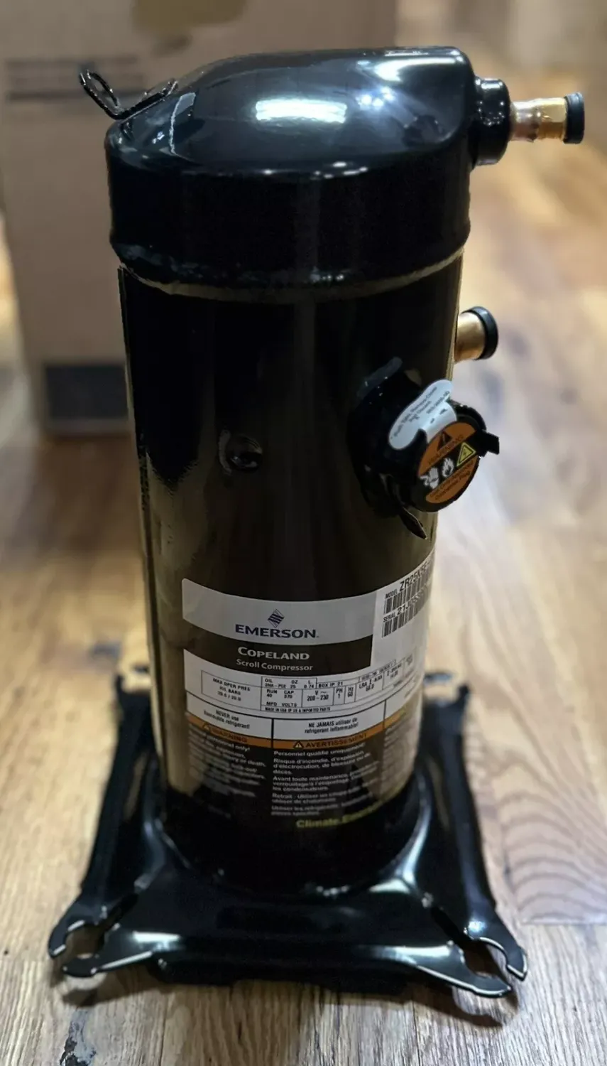 Copeland 2 Ton Scroll HP A/C Condenser Compressor ZR25K5E-PFV-830 ZR25K5-PFV-830