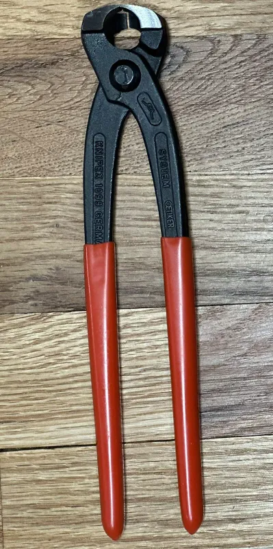 Knipex 1099 Germany Ear Clamp Pliers 8 3/4