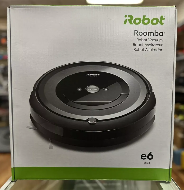 iRobot Roomba Vacuum e6134 Wi-Fi Connected | Black