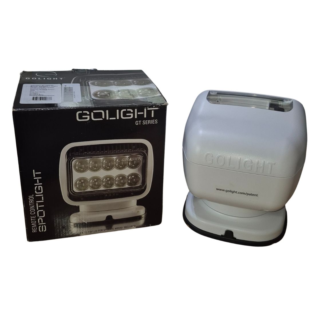 GoLight 2000GT-10201 White Remote-Controlled Spotlight