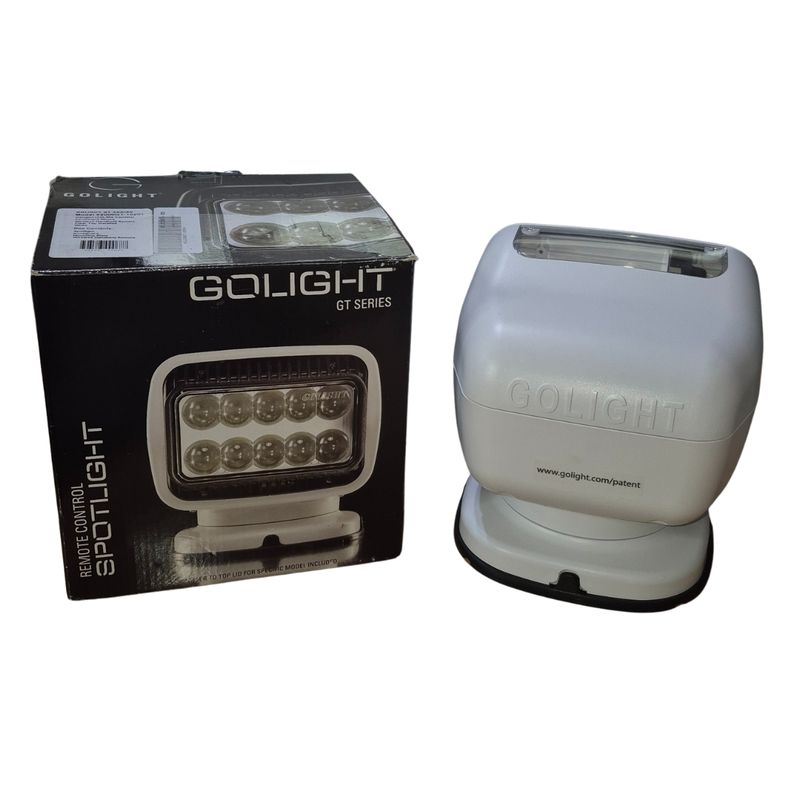 GoLight 2000GT-10201 White Remote-Controlled Spotlight