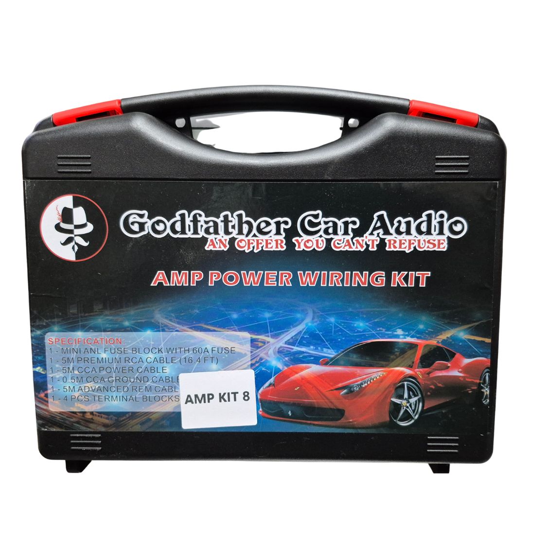 8 Gauge AMP Kit