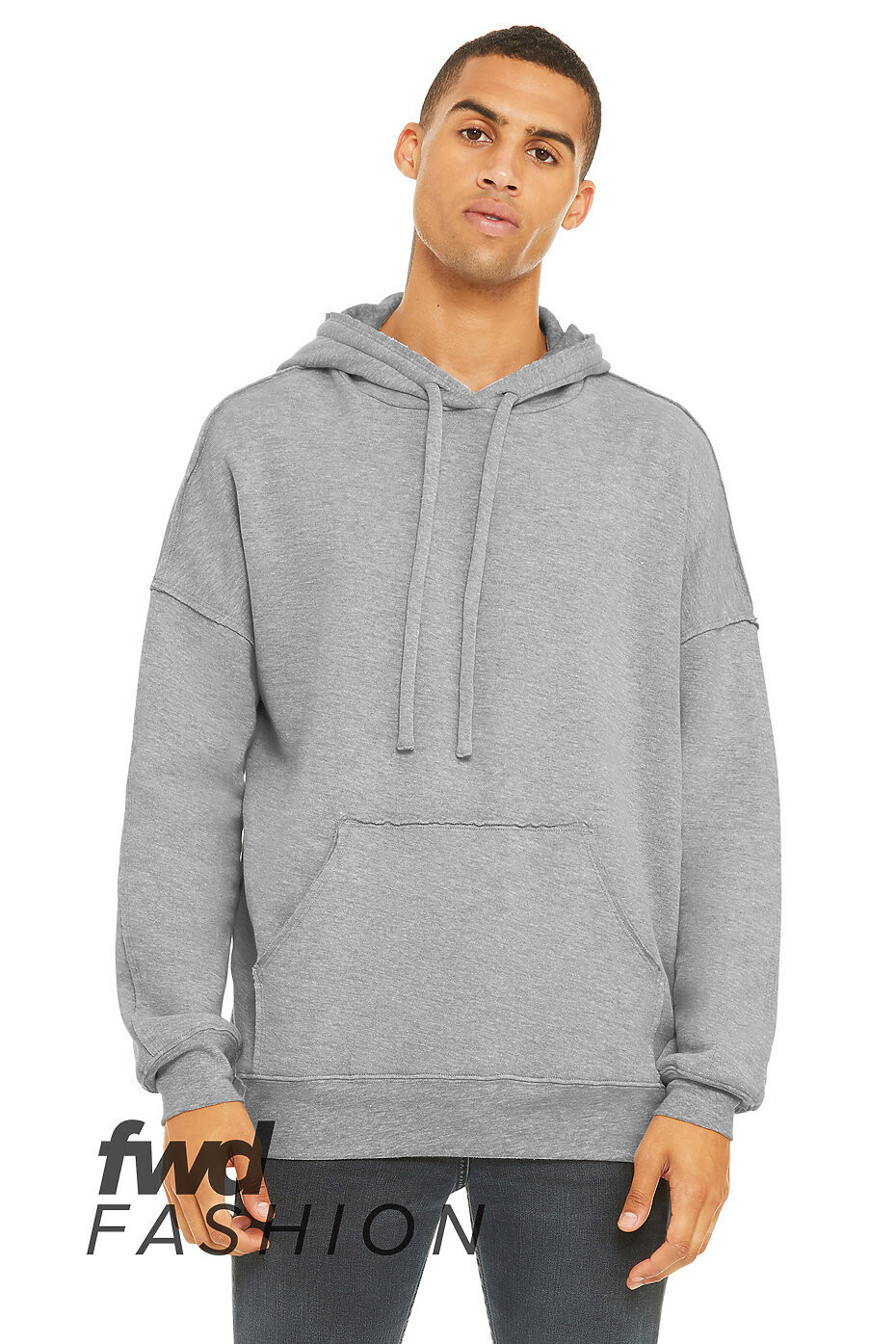 UNISEX RAW SEAM HOODIE