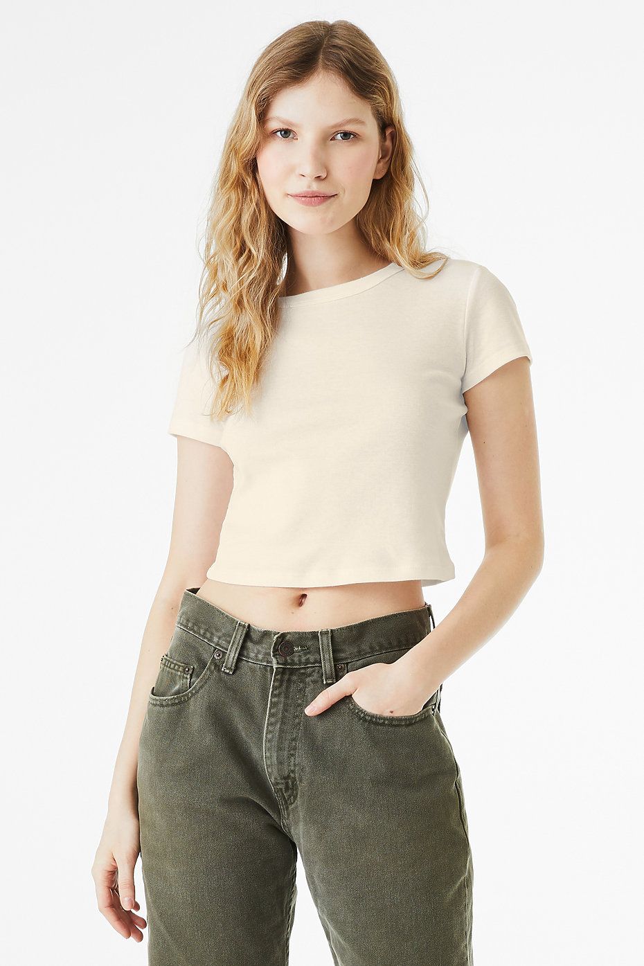 WOMEN&#39;S BABY RIB BABY TEE