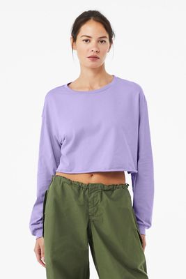 WOMENS CROPPED LONG SLEEVE TEE