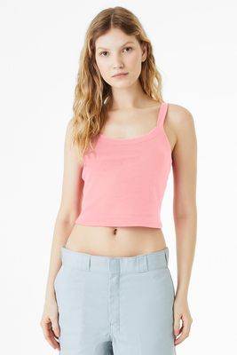 WOMEN&#39;s MICRORIB SPAGHETTI STRAP TANK