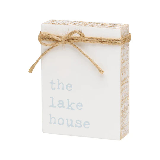 The Lake House Jute Block