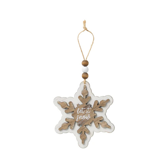 Let It Snow Ornament