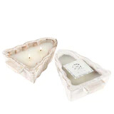 "White Christmas" 2 Wick White Tree Candle
